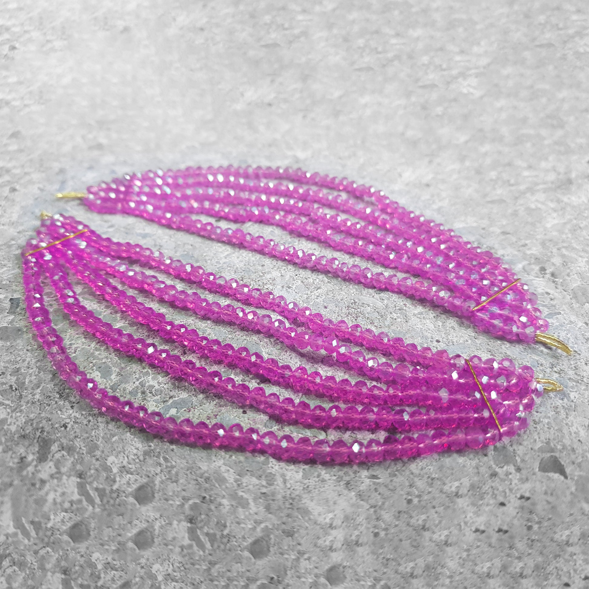 pink saharay earrings chain