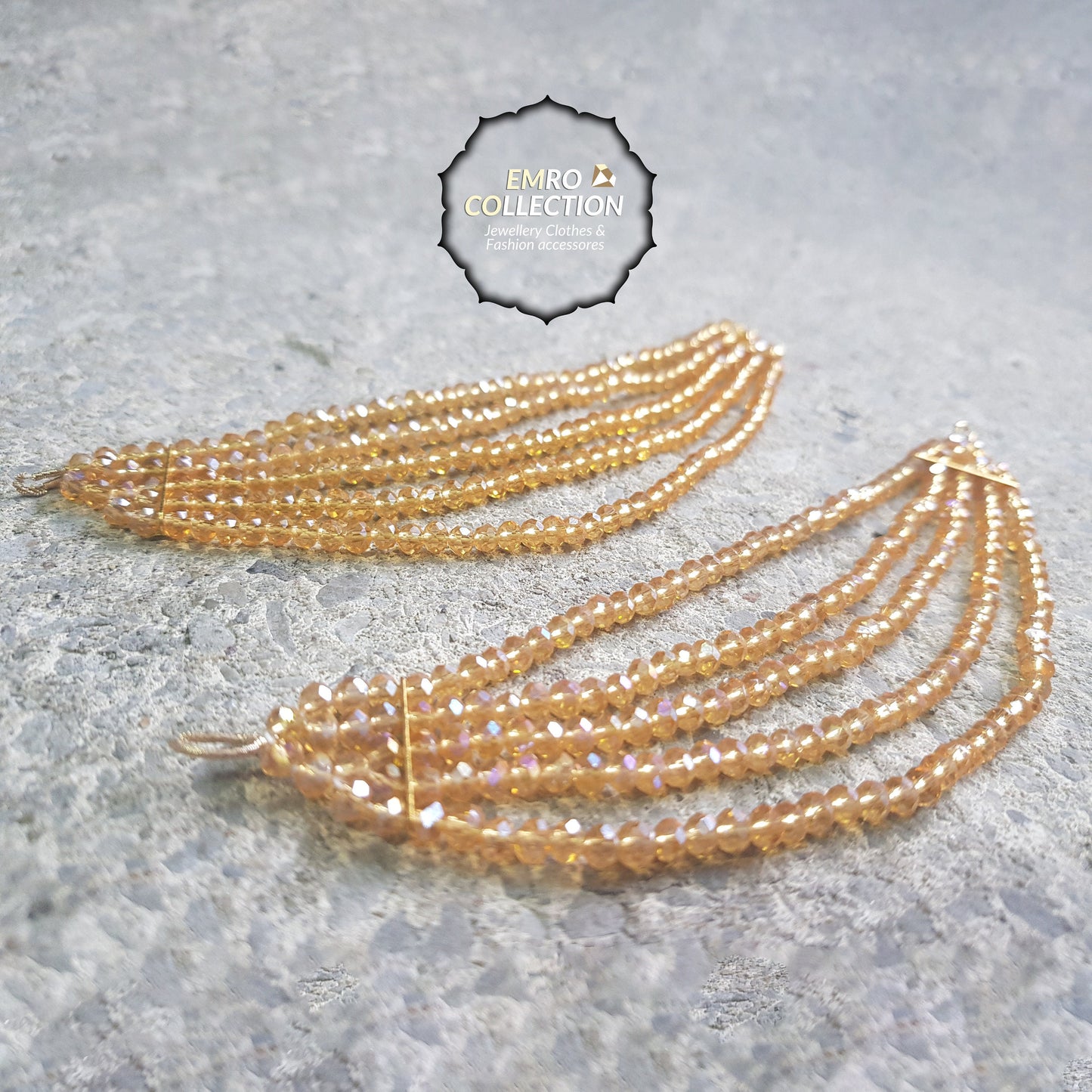 earrings chain, golden saharay for earrings, crystal saharay, crystals kaan chain, saharay to support earrings indian pakistani jewellery