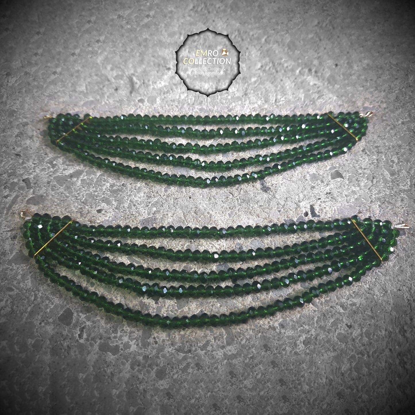 earrings chain, green saharay for earrings, crystal saharay, crystals kaan chain, saharay to support earrings indian pakistani jewellery