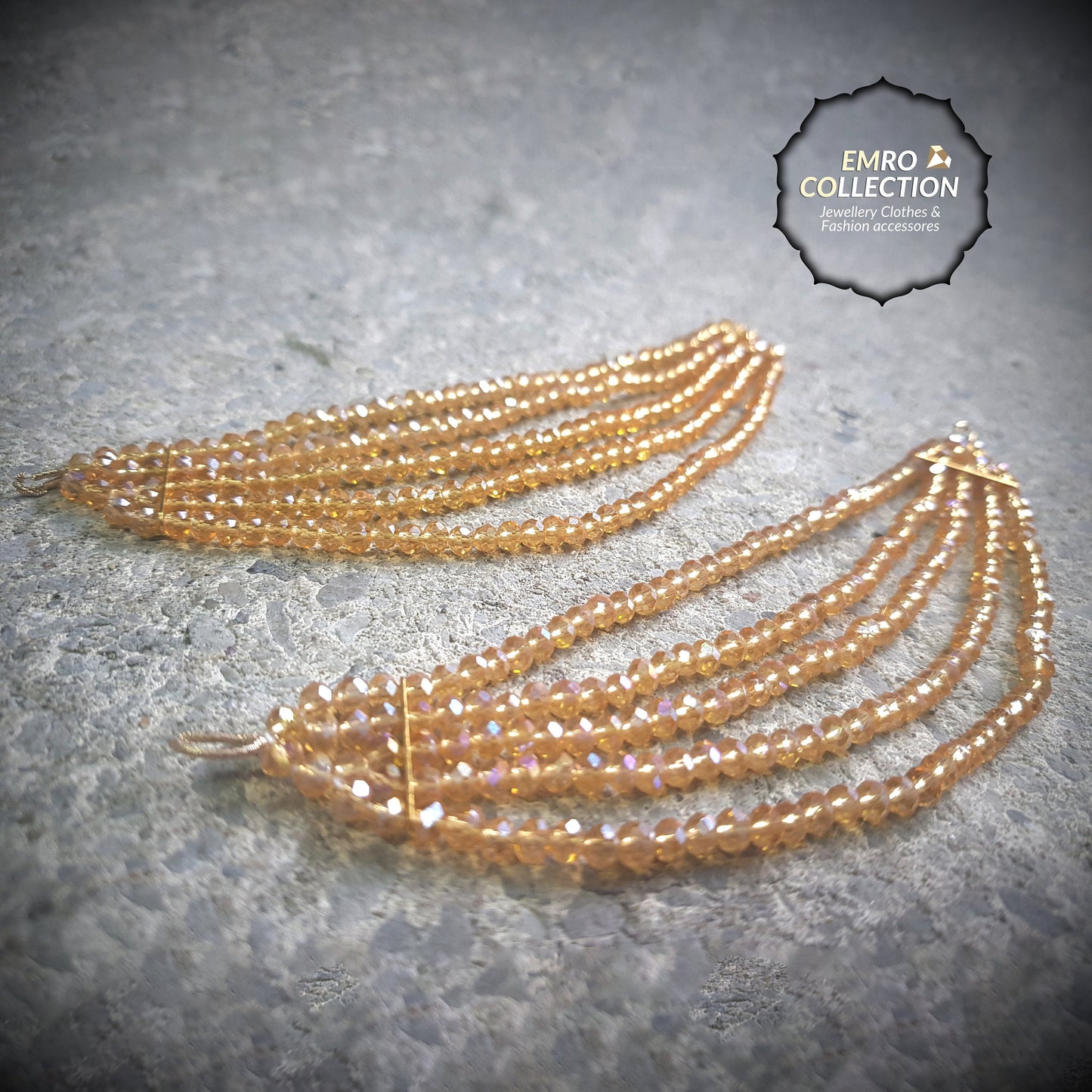 earrings chain, golden saharay for earrings, crystal saharay, crystals kaan chain, saharay to support earrings indian pakistani jewellery